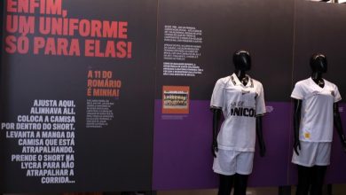 exposicao-sobre-a-luta-das-mulheres-no-futebol-estreia-no-museu-pele-em-santos,-sp