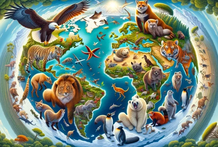 por-que-alguns-animais-so-existem-em-certas-partes-do-mundo?